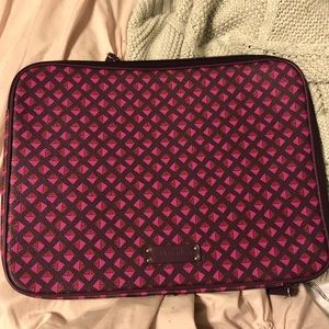 Leather Vera Bradley Laptop sleeve